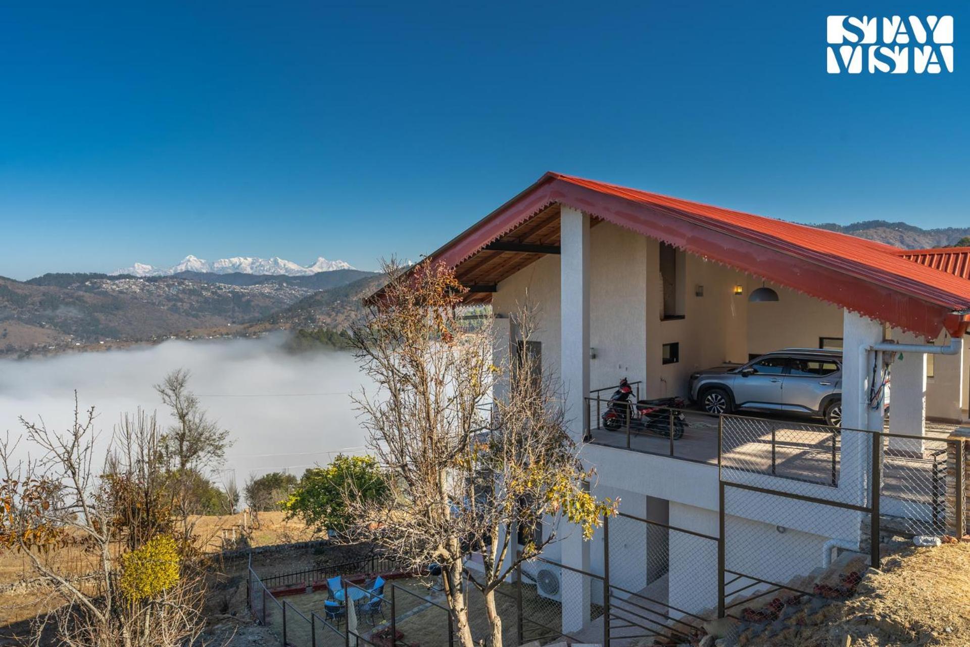 Stayvista At Amulyam Villa With Lawn & Bonfire Mukteshwar Esterno foto