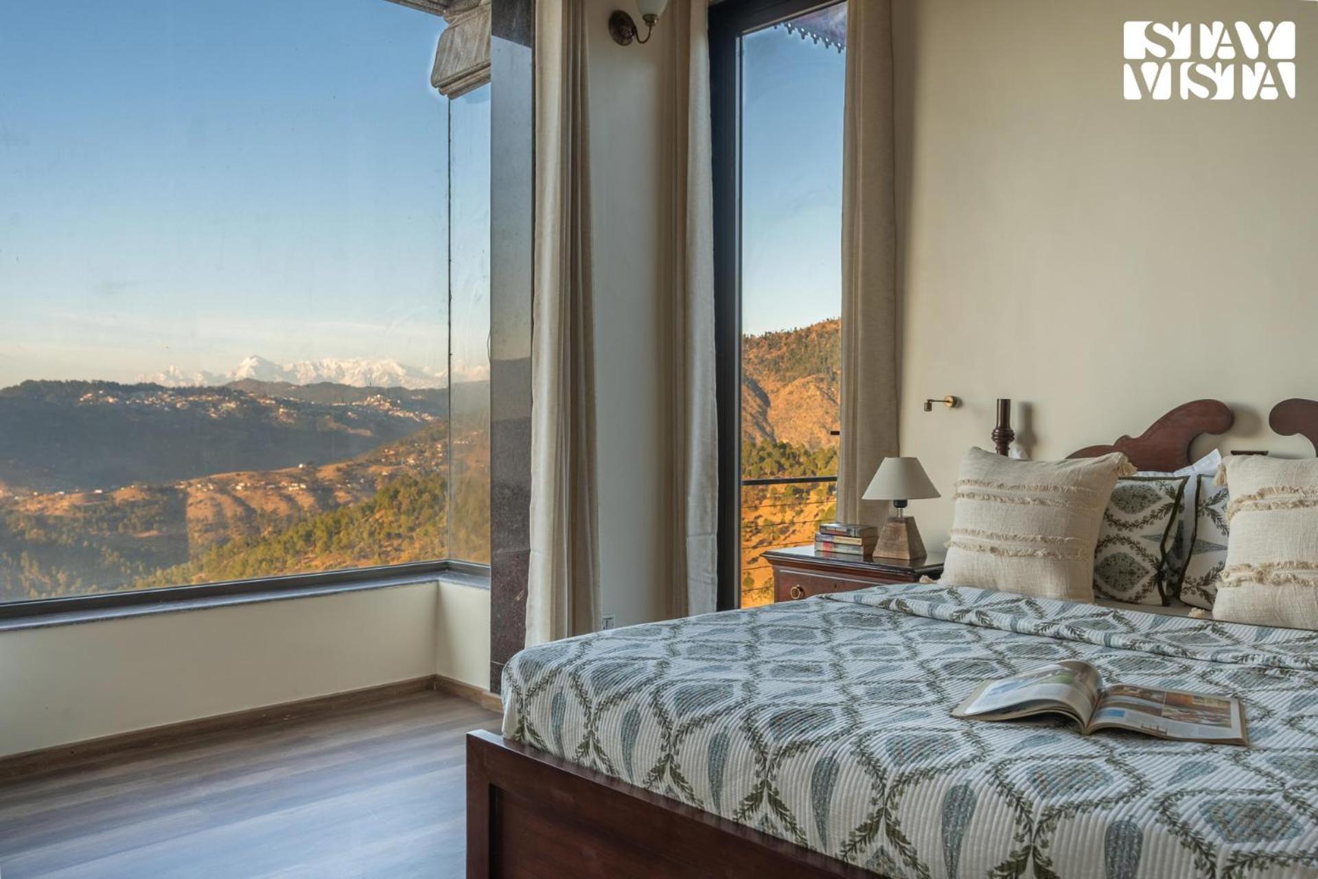 Stayvista At Amulyam Villa With Lawn & Bonfire Mukteshwar Esterno foto